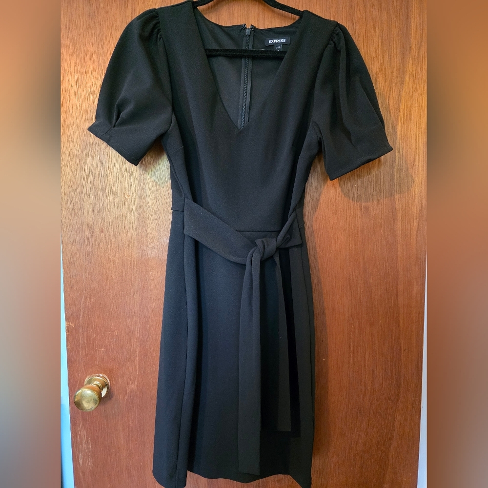 Calvin Klein Black Midi Dress